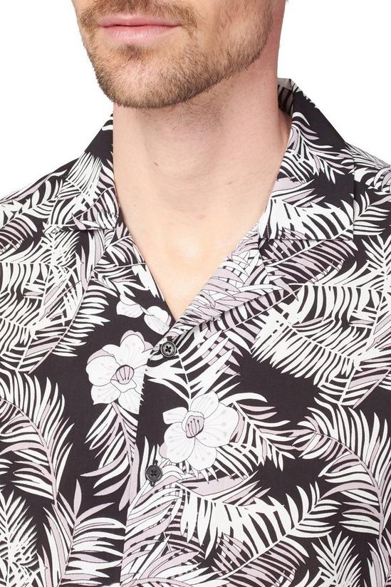Jeff Banks Floral Print Viscose Shirt 3