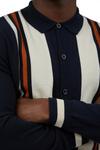 Ben Sherman Long Sleeve Knitted Button Through Polo thumbnail 5