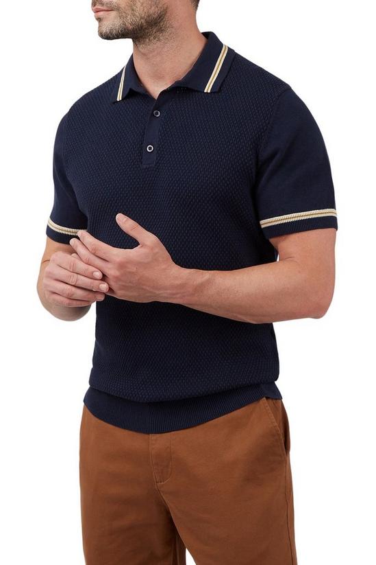 Racing Green The Henton Knitted Polo 1