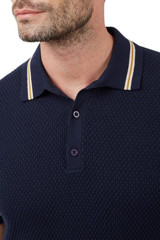 Racing Green The Henton Knitted Polo 4