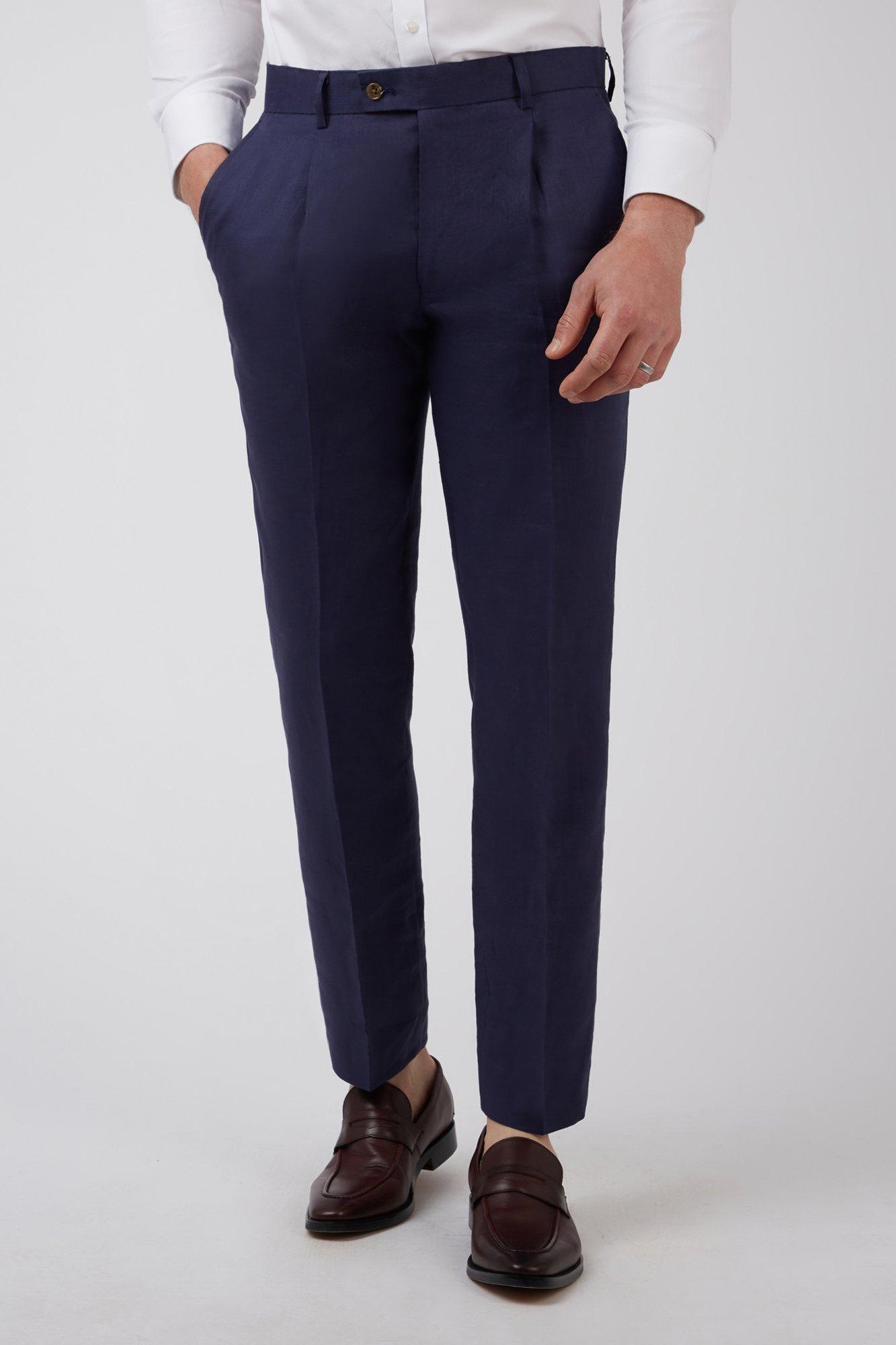 Jeff Banks Textured Soho Suit Trousers - Blue | Compare | Mirror Online