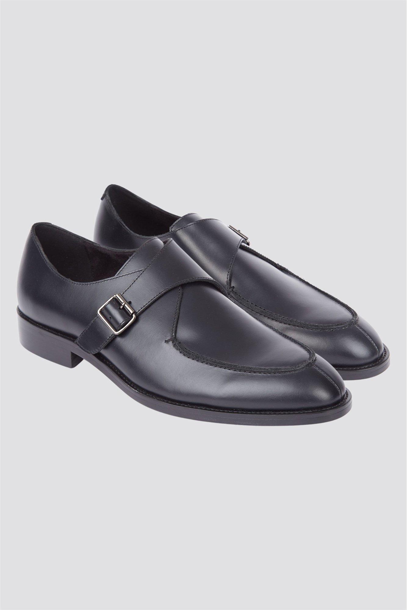 monk strap formal shoe