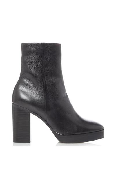 'Pella' Leather Ankle Boots