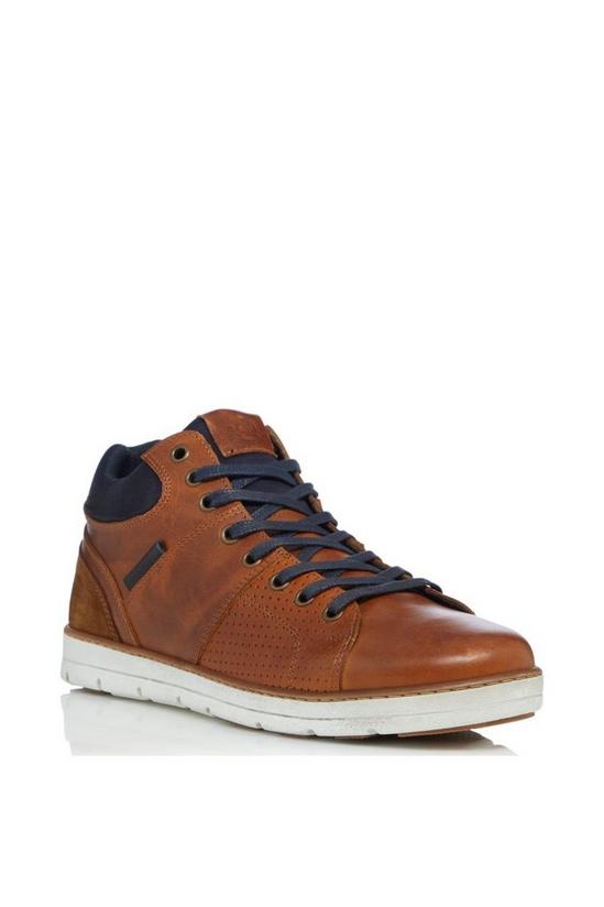 Dune London 'Stakes' Leather Hi Tops 2