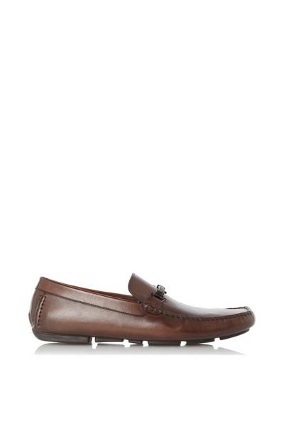 'Beacons' Leather Slip-On Shoes