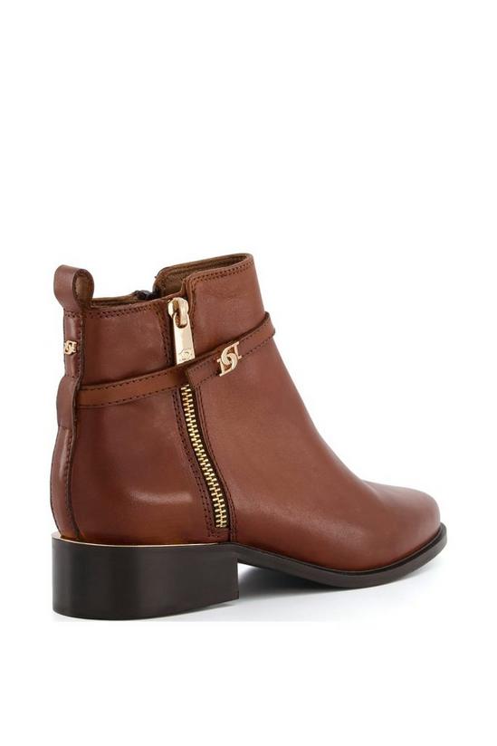Dune London 'Pap' Leather Ankle Boots 3