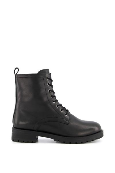 'Prestin' Leather Lace Up Boots