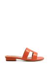 Dune London Wide Fit 'Loupe' Leather Sandals thumbnail 1