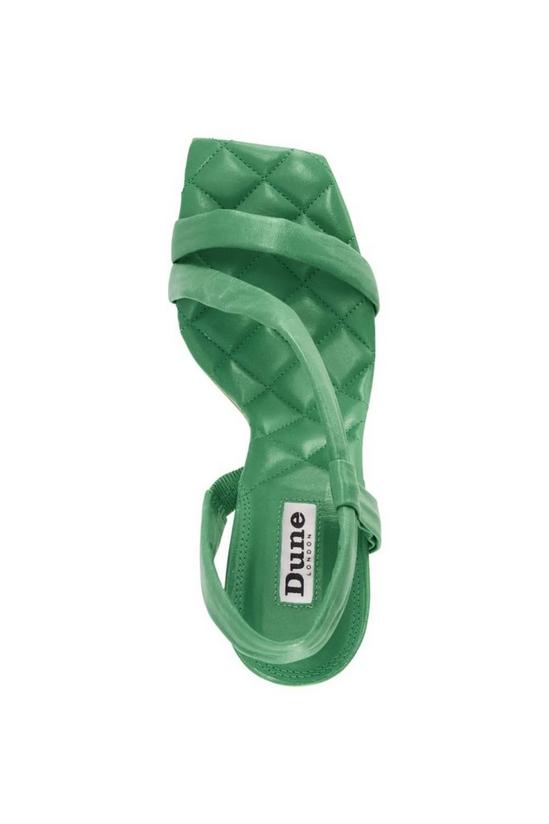 Dune London 'Marbled' Leather Sandals 4