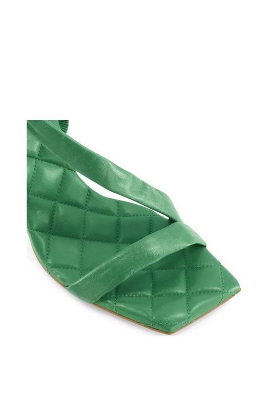 Dune London 'Marbled' Leather Sandals 6
