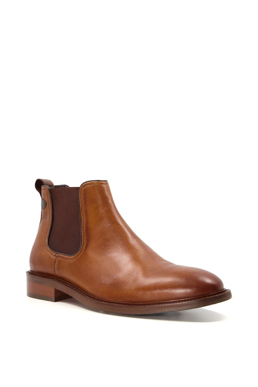 Pèpè Dune leather boots - Brown