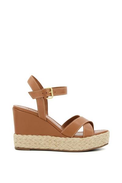 'Kind' Leather Wedges