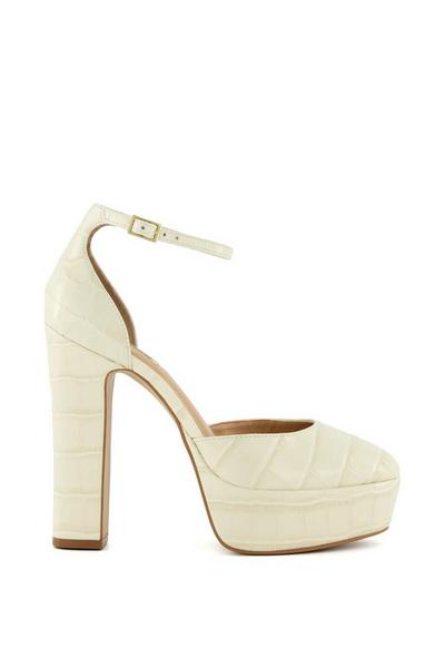 'Contest' Leather Heeled Sandals
