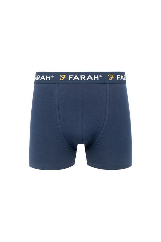 FARAH 3 Pack 'Arkona' Cotton Blend Boxers 4