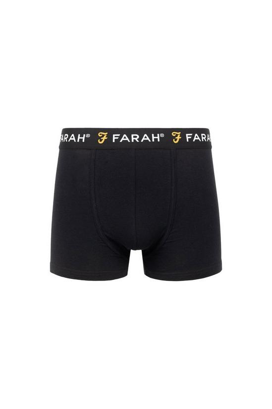 FARAH 3 Pack 'Hagon' Cotton Blend Boxers 5
