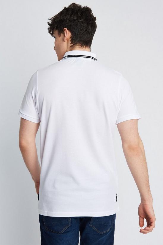 Bench 'Gruff' Cotton Polo Shirt 3