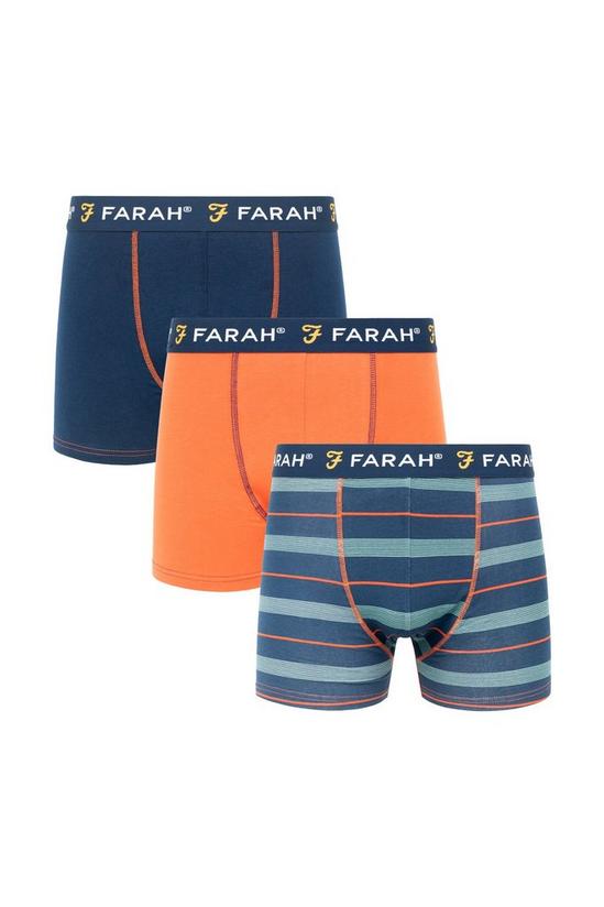 FARAH 3 Pack 'Oakleer' Cotton Blend Boxers 1