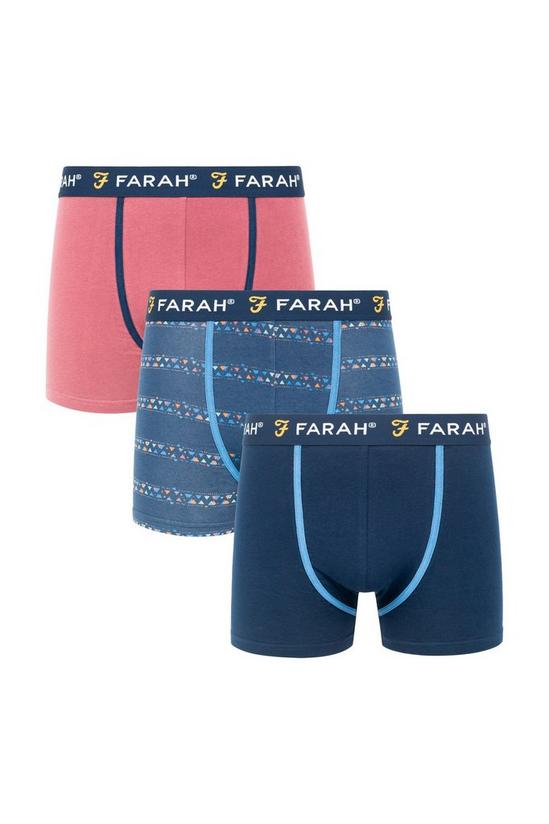 FARAH 3 Pack 'Planada' Cotton Blend Boxers 1