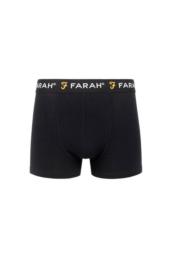 FARAH 3 Pack 'Hidden' Cotton Blend Boxers 4