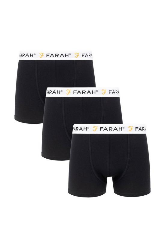 FARAH 3 Pack 'Hummond' Cotton Blend Boxers 1