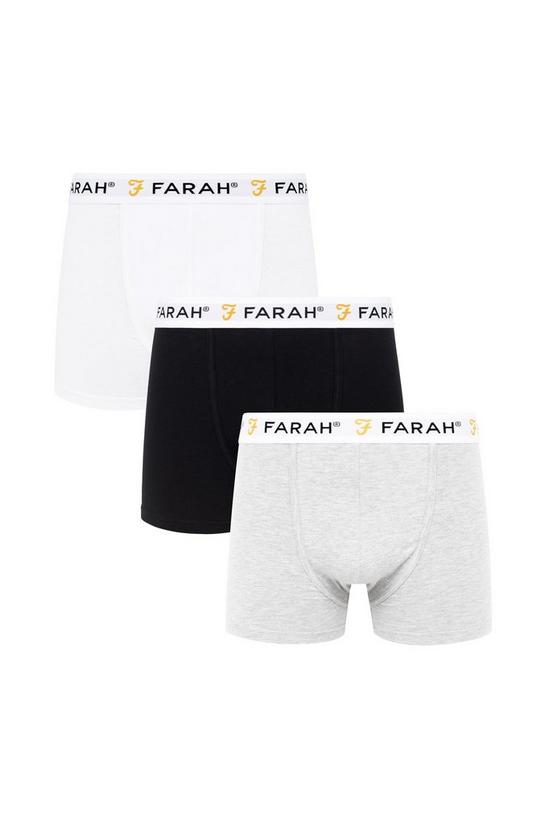 FARAH 3 Pack 'Pullsy' Cotton Blend Boxers 1
