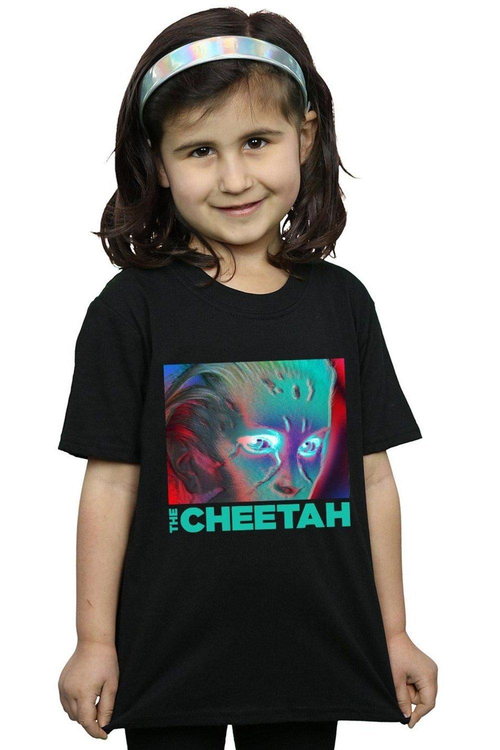Wonder Woman 84 Cheetah Face Cotton T-Shirt