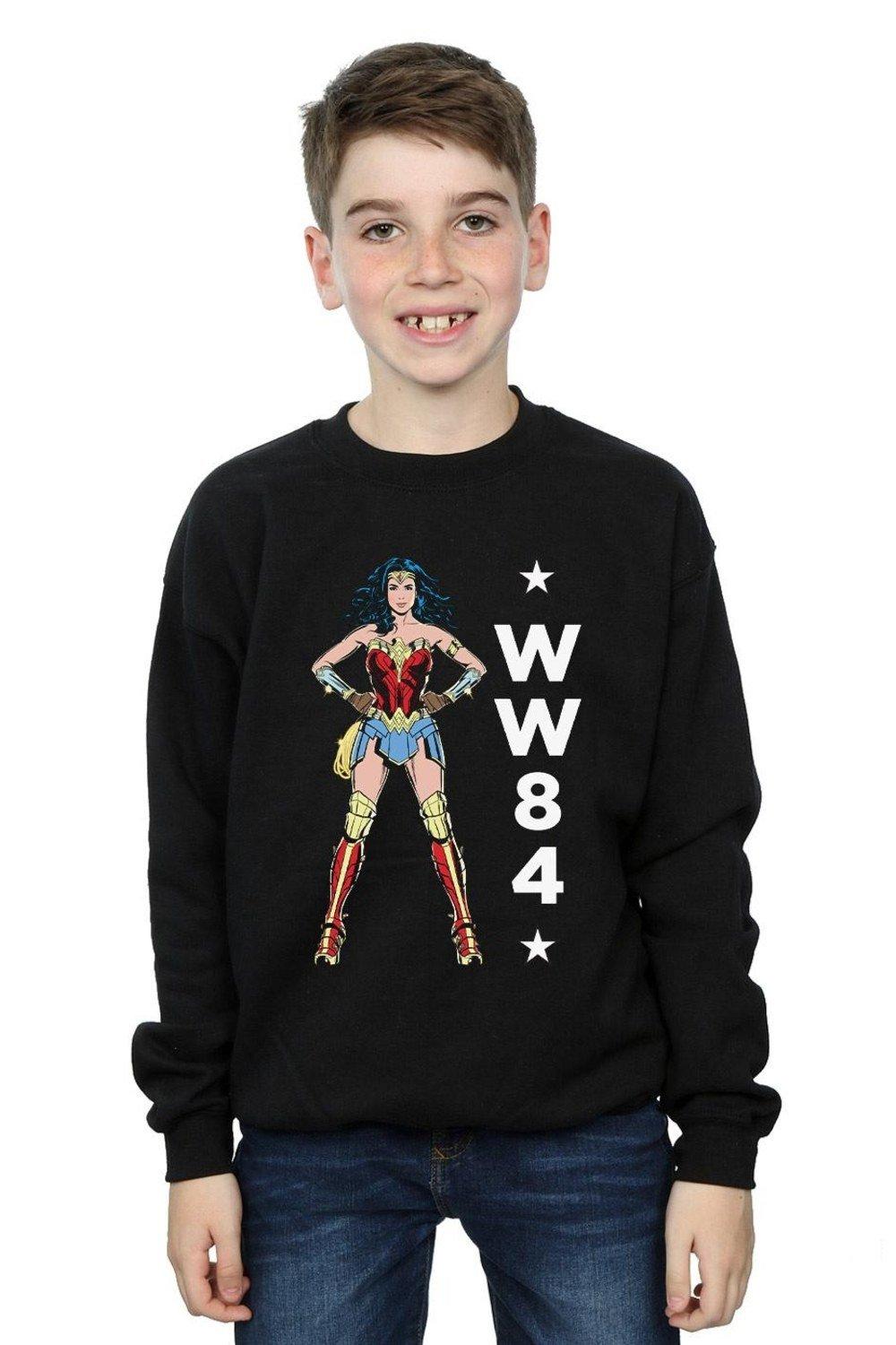 Wonder Woman 84 Standing Logo Sweatshirt