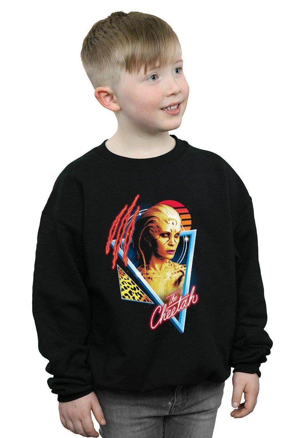 Wonder Woman 84 Retro Cheetah Design Sweatshirt