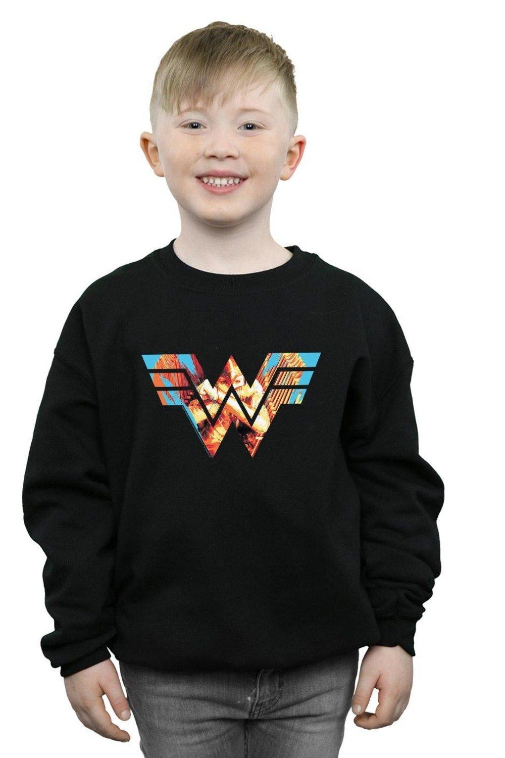 Wonder Woman 84 Symbol Crossed Arms Sweatshirt