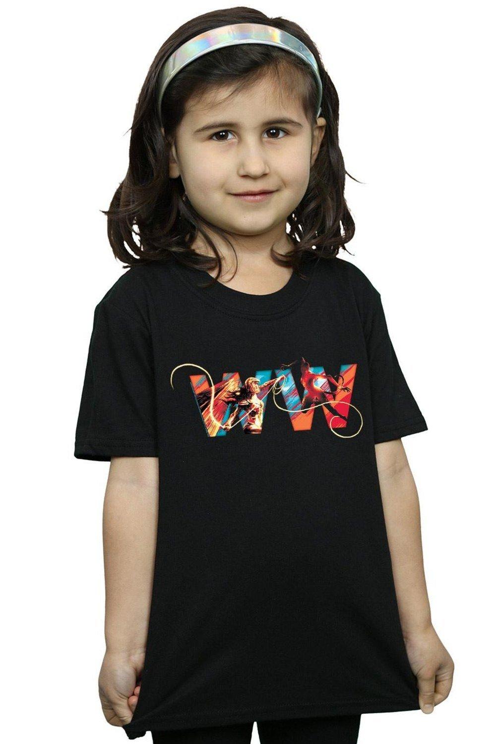 Wonder Woman 84 Symbol Cotton T-Shirt