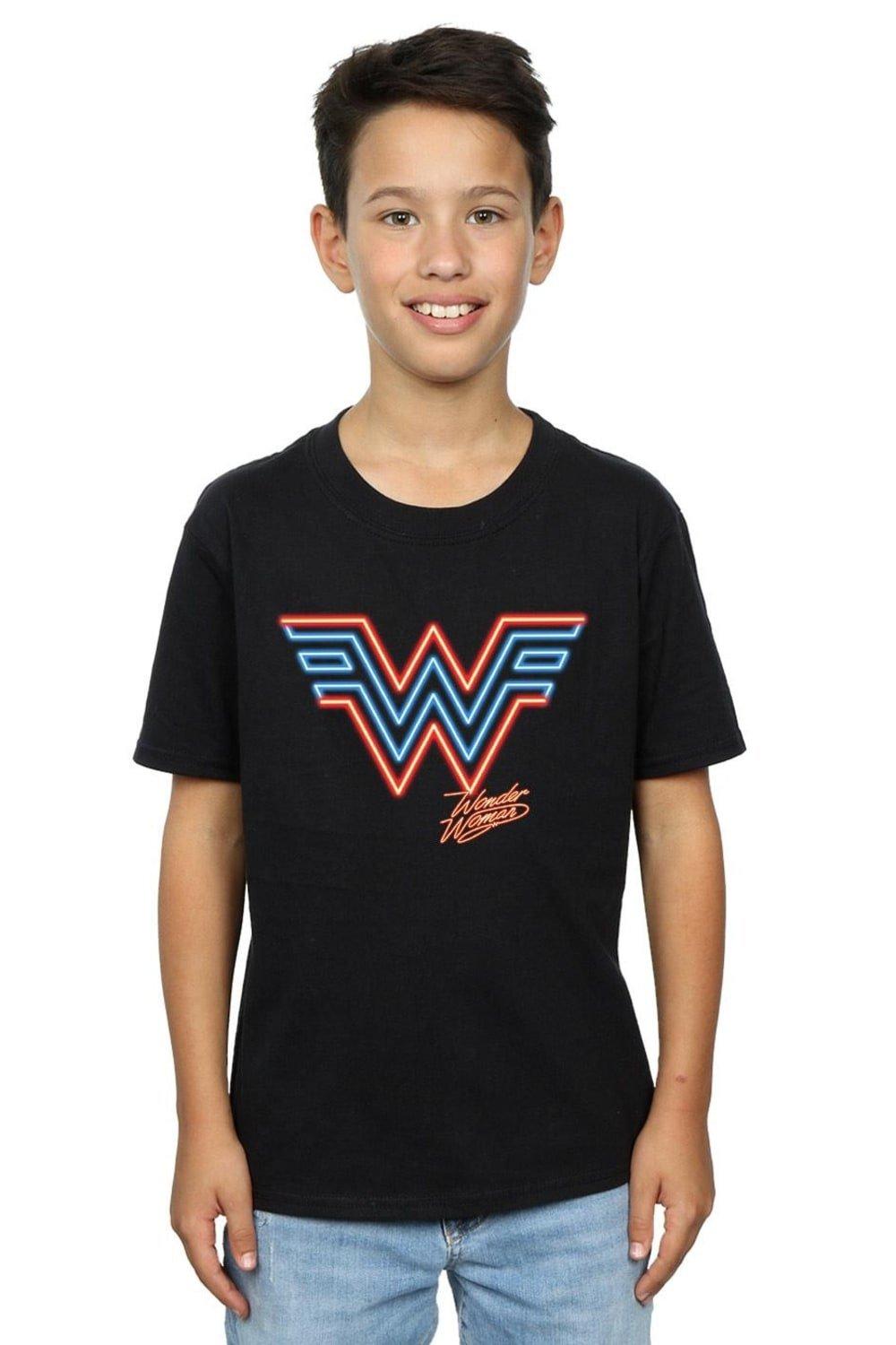 Wonder Woman 84 Neon Emblem T-Shirt