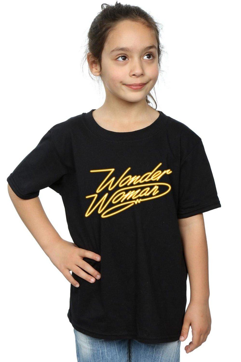 Wonder Woman 84 Neon Cotton T-Shirt