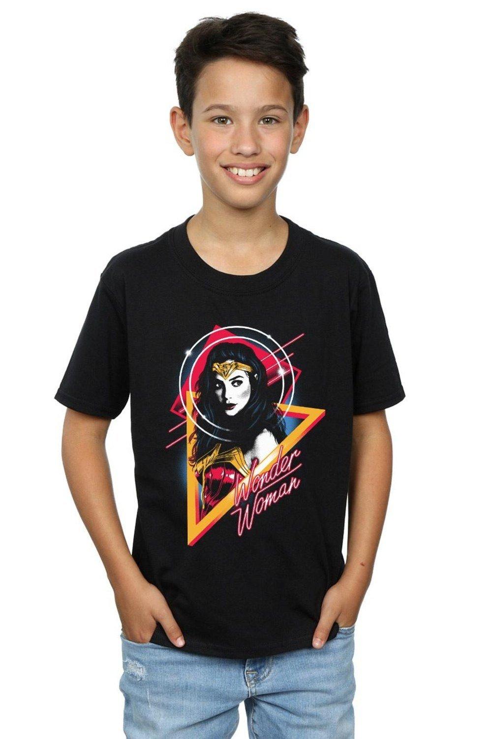 Wonder Woman 84 Diana 80s Triangle T-Shirt