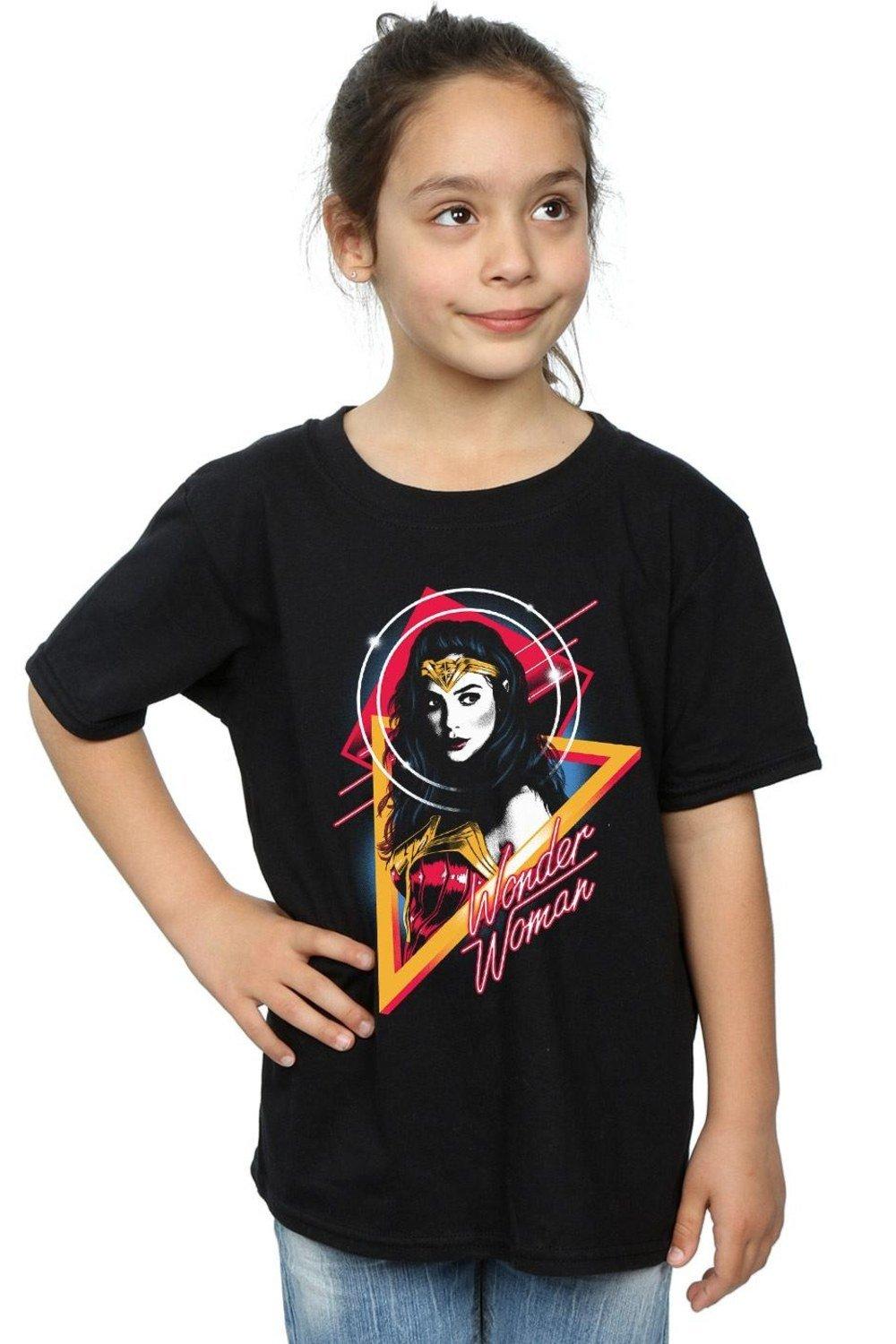 Wonder Woman 84 Diana 80s Triangle Cotton T-Shirt
