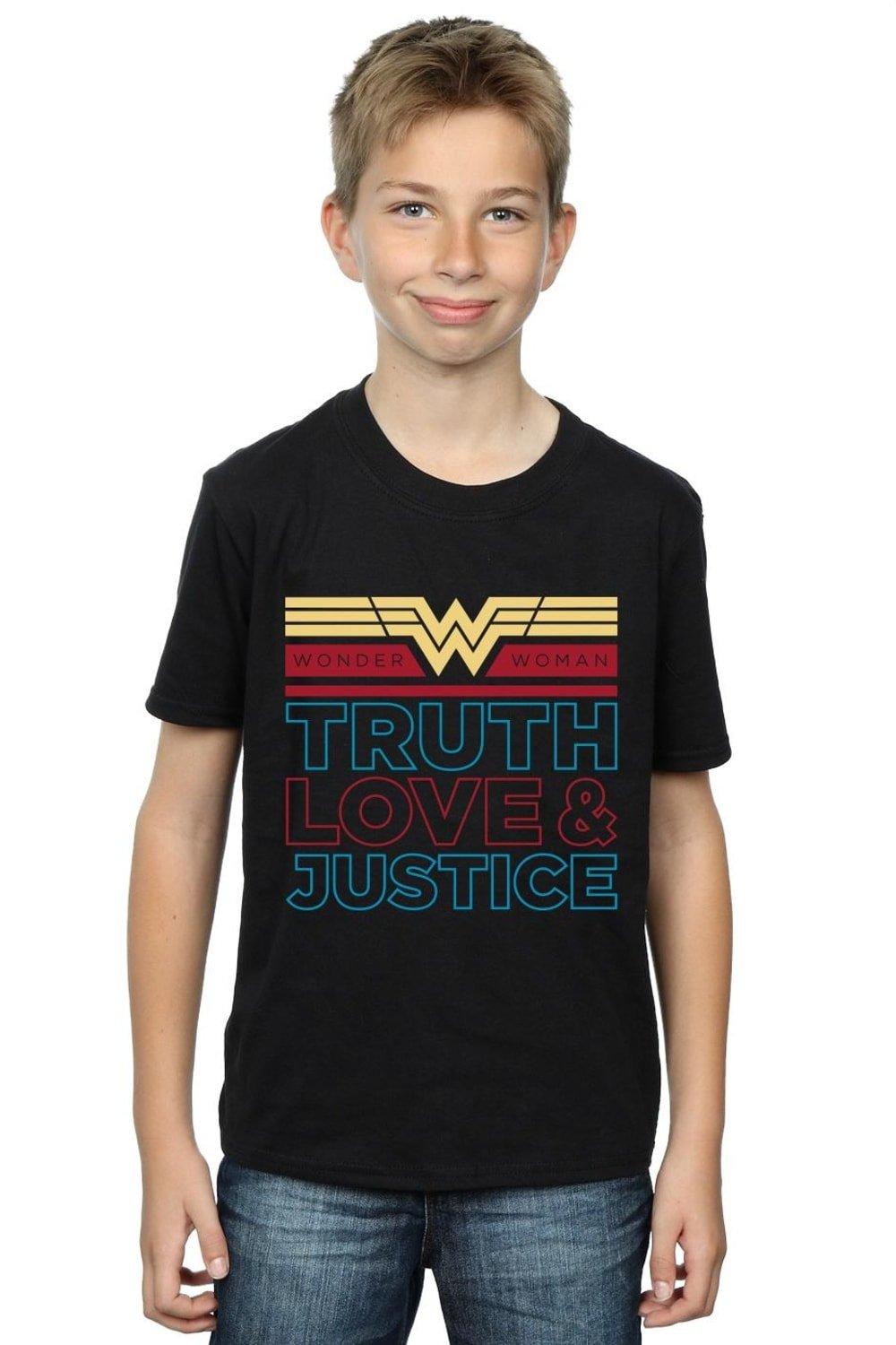 Wonder Woman 84 Truth Love And Justice T-Shirt