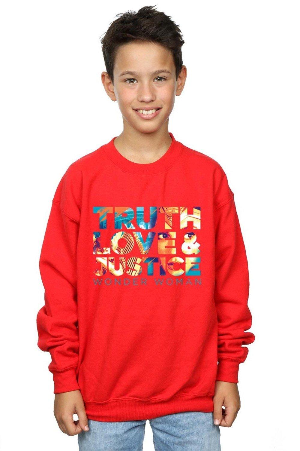 Wonder Woman 84 Diana Truth Love Justice Sweatshirt