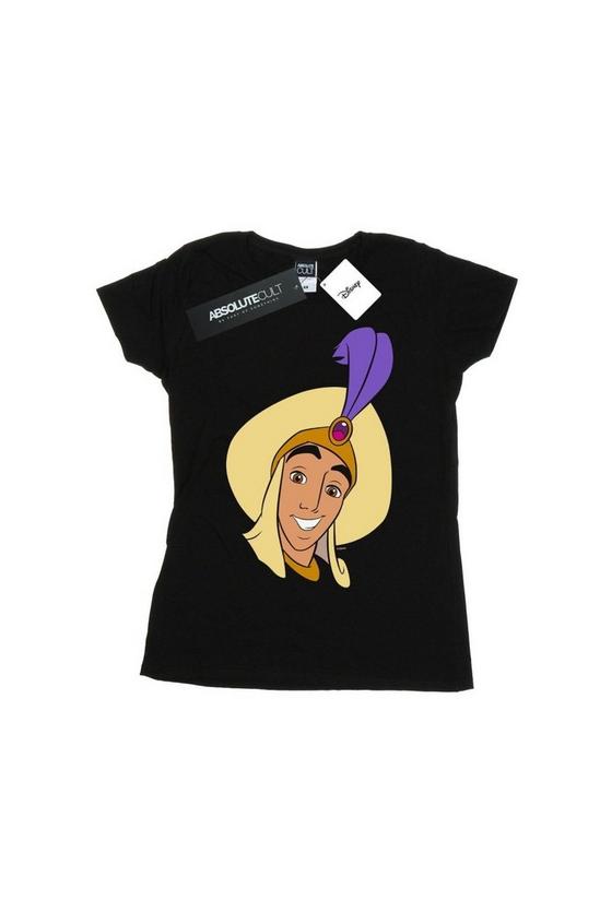 Disney Aladdin Prince Ali Face Cotton T-Shirt 2