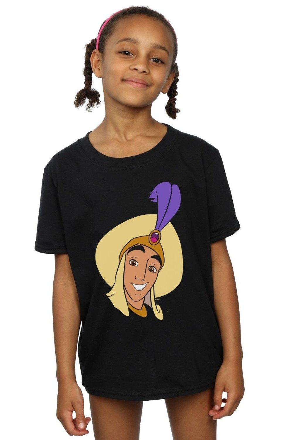 Aladdin Prince Ali Face Cotton T-Shirt