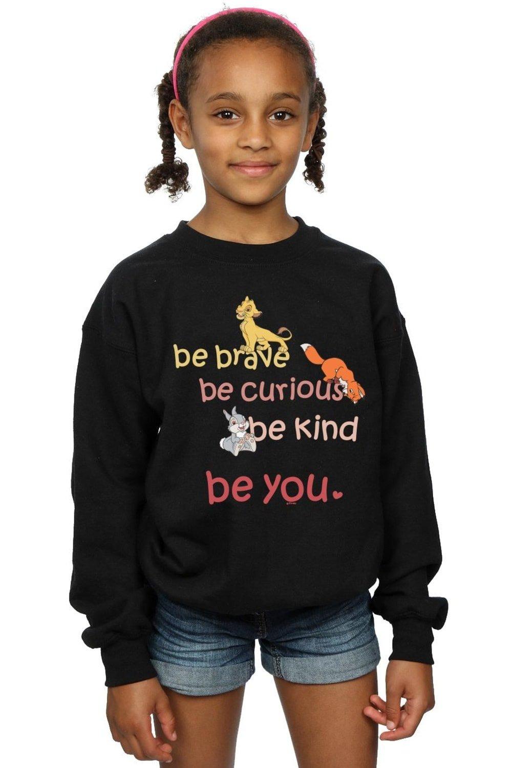 Be Brave Be Curious Sweatshirt