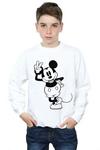Disney Mickey Mouse Peace Hand Sweatshirt thumbnail 1
