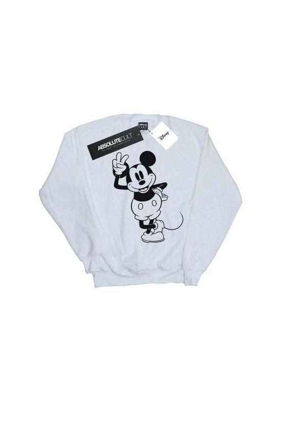 Disney Mickey Mouse Peace Hand Sweatshirt 2