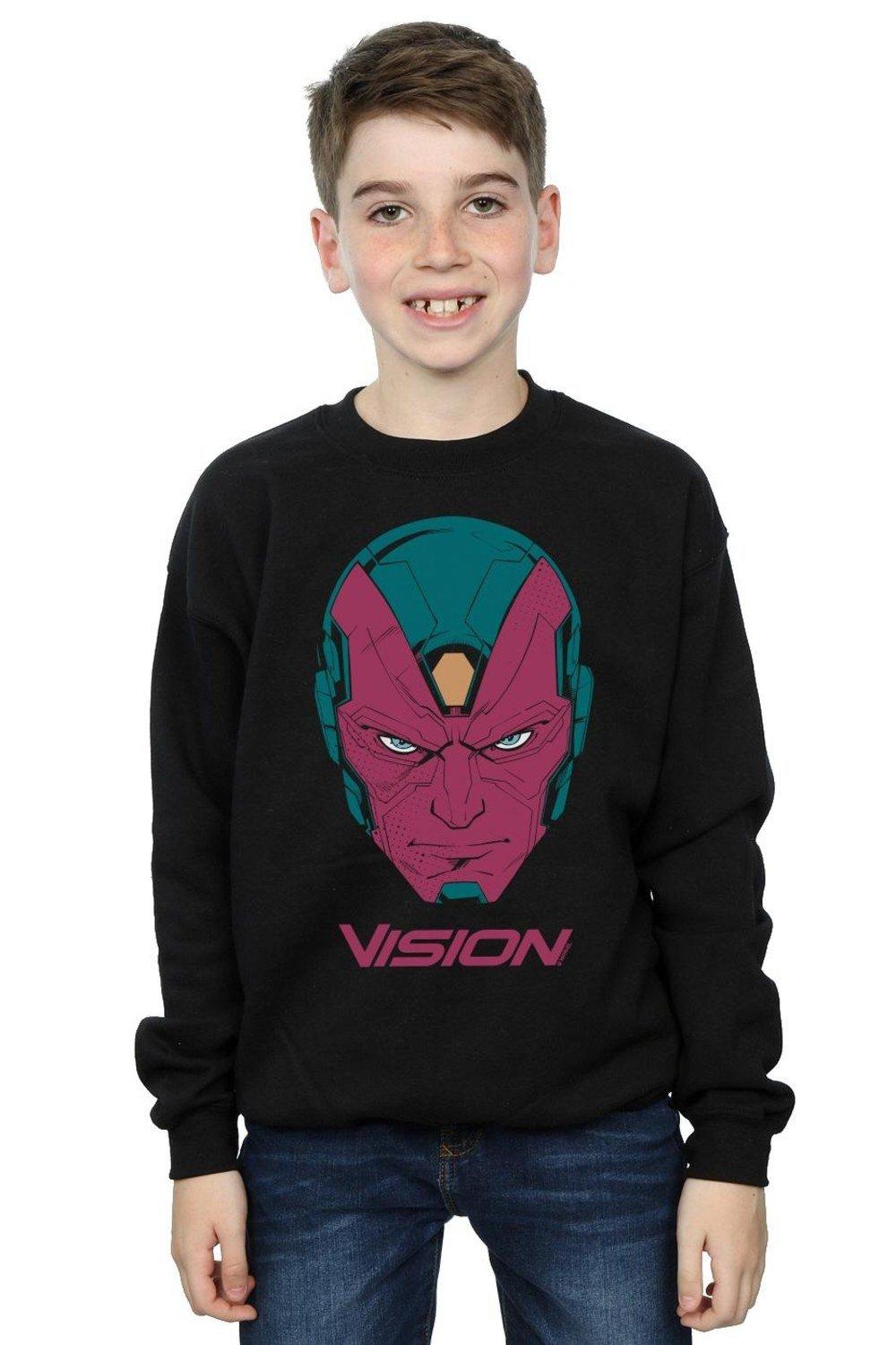 Avengers Vision Head Sweatshirt