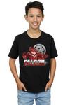 Marvel The Falcon And The Winter Soldier Falcon Red Fury T-Shirt thumbnail 1