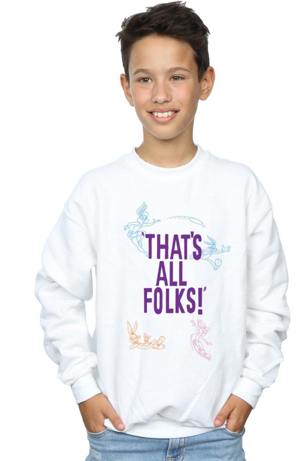 That’s All Folks Sweatshirt