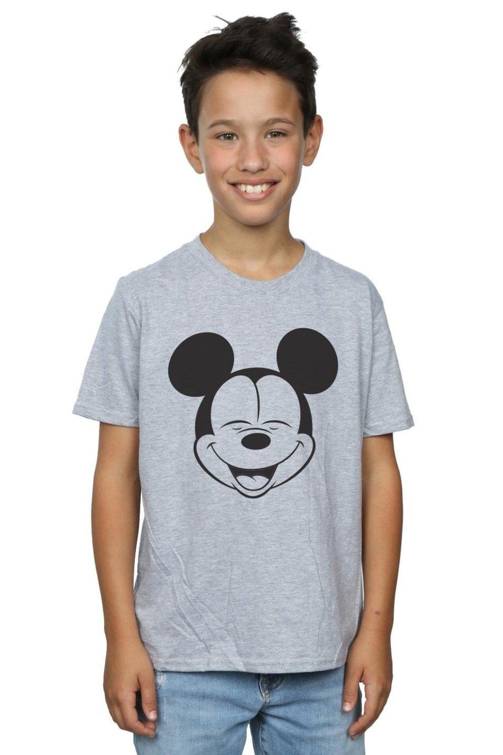 Mickey Mouse Closed Eyes T-Shirt
