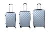 Wowcher 3-Piece Hard Shell Luggage Suitcase Set thumbnail 1