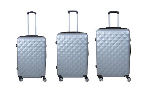 Wowcher 3-Piece Hard Shell Luggage Suitcase Set 1