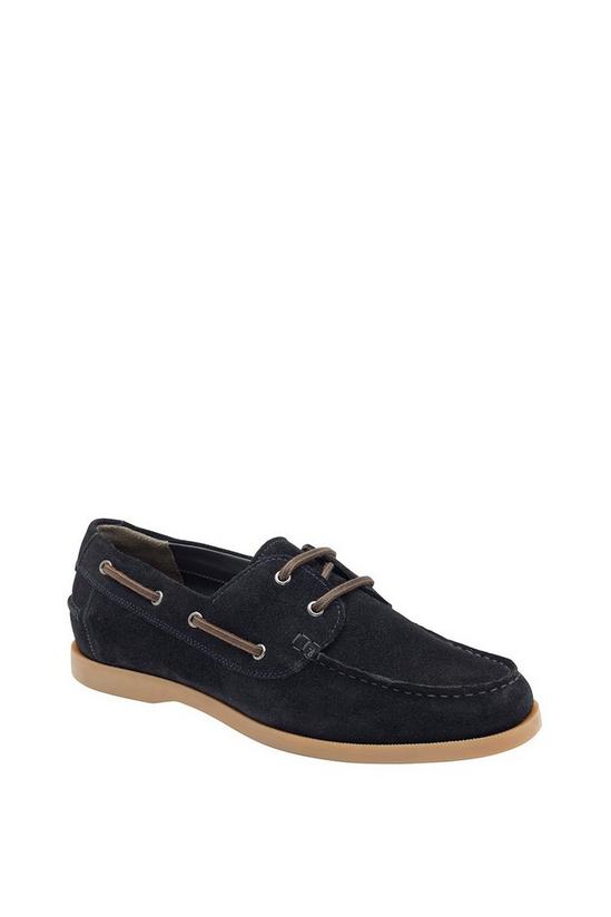 Frank Wright 'Lyme' Suede Boat Shoe 1