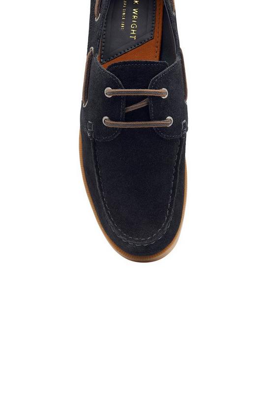 Frank Wright 'Lyme' Suede Boat Shoe 4