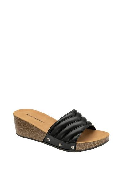 'Kendra' Open-Toe Mule Sandals